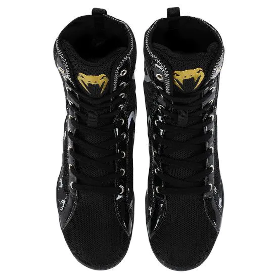 Боксерки GF-1500 black (розміри 38-44) взуття для боксу