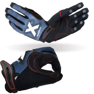 Рукавички для кросфіт MadMax MXG-102 X Gloves Black/Grey/White 