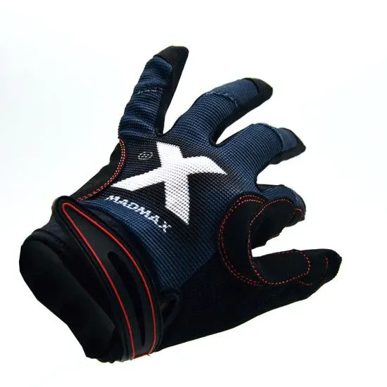 Рукавички для кросфіт MadMax MXG-102 X Gloves Black/Grey/White 