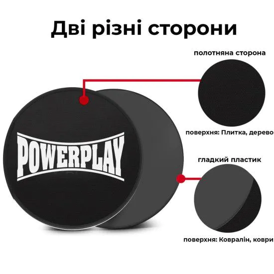 Диски для ковзання PowerPlay 4332 Sliding Disk