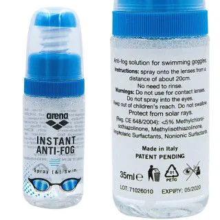 Антифог-спрей ARENA ANTI FOG SPRAY 30мл NEW!