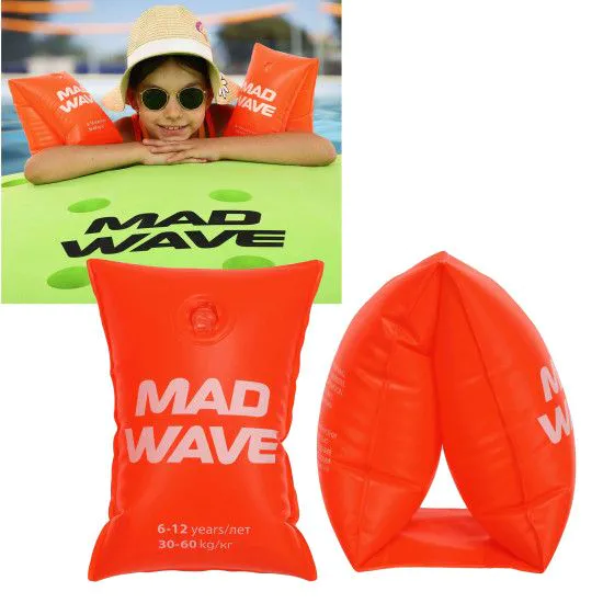 Нарукавники для плавання MadWave BASIC M075605