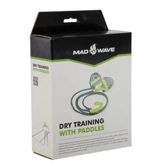 Тренажер для плавання з лопатками MadWave TRAINER DRY (6,3 - 15,4 кг)