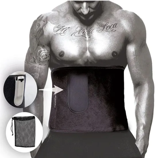 Пояс для схуднення SLIMMER BELT 100 х 30 см з кишенею для телефону