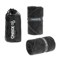Рушник мікрофібра ONRIDE Dry 120 х 60 см чорний (махровий)