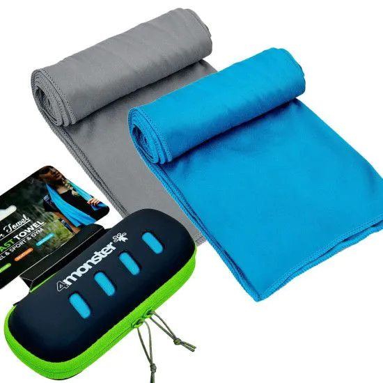 Рушник із футляром мікрофібра FRYFAST TOWEL 120 х 60 см