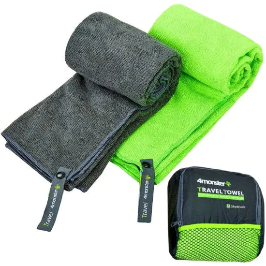 Рушник мікрофібра TRAVEL TOWEL 120 х 60 см (махровий)
