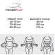 Пояс корсетного формату WAIST SHAPER PowerPlay 4305 (S, M)