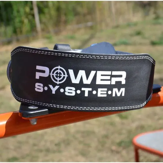 Пояс для важкої атлетики Power System Basic PS-3250 Black 10 см
