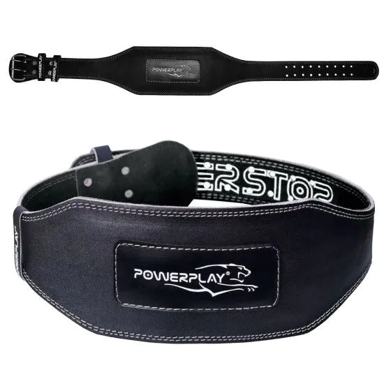 Пояс для важкої атлетики PowerPlay 5053 шкіра 15 см