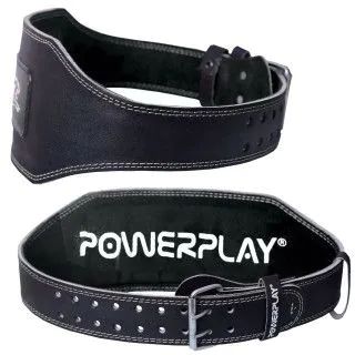 Пояс для важкої атлетики PowerPlay 5053 шкіра 15 см