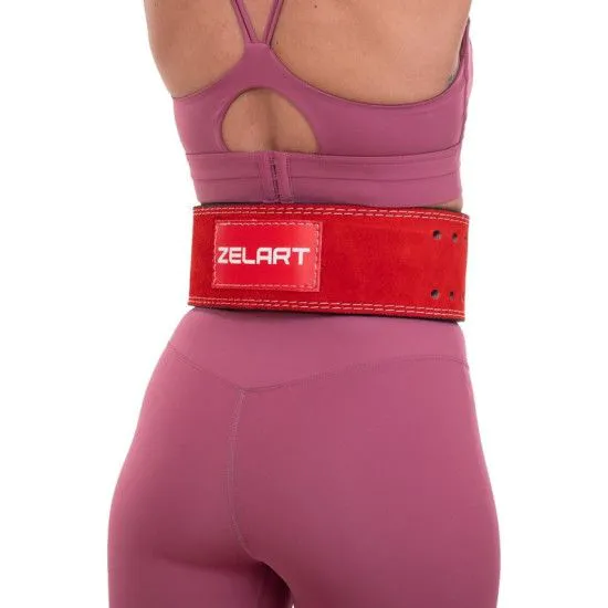 Пояс для пауэрлифтинга Powerlifting ZELART (размер XS-XXL)