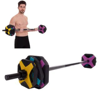 Штанга ПАМП MODERN для фітнесу (штанга pump) 20 кг