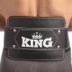 Пояс для отягощений с цепью Dipping Belt KING кожа