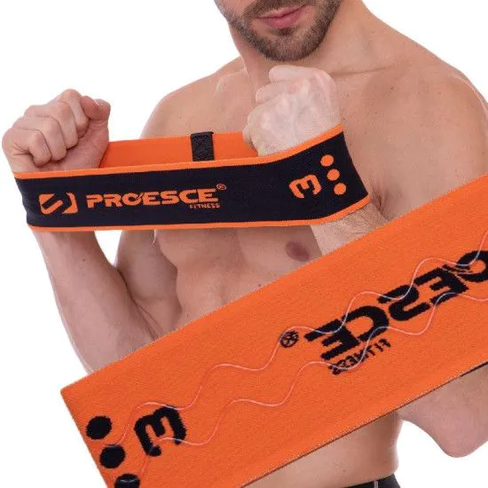 Резинка для фитнеса PROESCE HIP LOOP 72 см тканевая