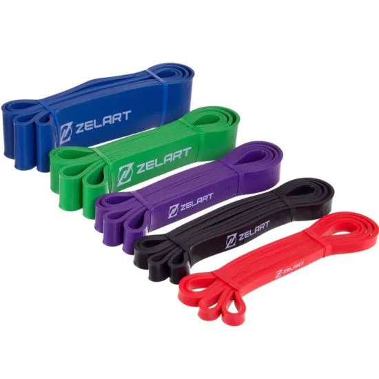 Джгут POWER BANDS Zelart ширина 29 мм навантаження 16-39 кг
