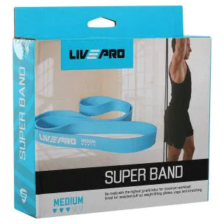 Гумова петля для турніку LivePro SUPER BAND (16-39 кг)