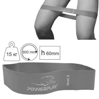 Фітнес гумка PowerPlay 4140 Level 3 (навантаження 15 кг)