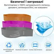 Фітнес гумка PowerPlay 4140 Level 1 (навантаження 5кг)
