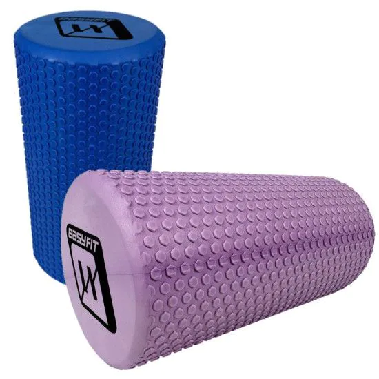 Роллер массажный EasyFit Foam Roller 30 см (упругий)