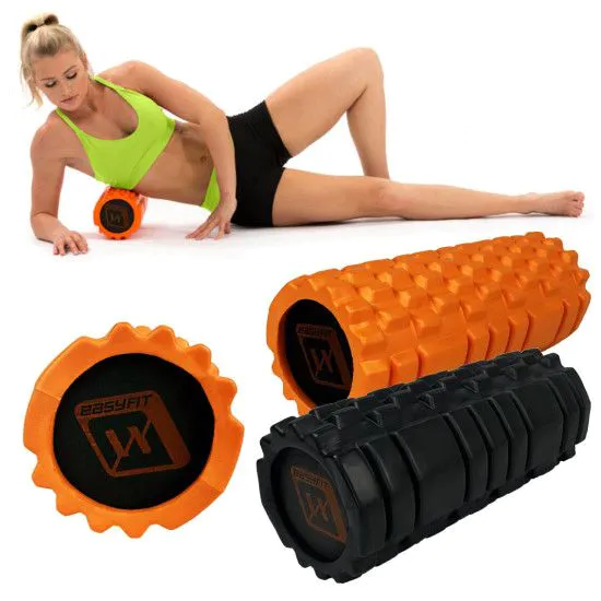 Масажний ролик EasyFit Solid Roller 33 см