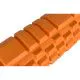 Роллер массажный с заглушками EasyFit Grid Roller 33 см