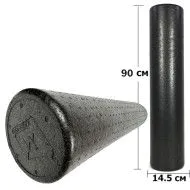 Ролер гладкий EasyFit PolyFoam Roller EPP 90 см (щільний)