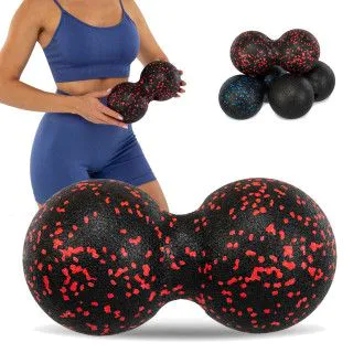 М'яч масажний подвійний DuoBall 24 x 12 см