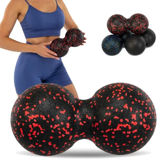 М'яч масажний подвійний DuoBall 24 x 12 см