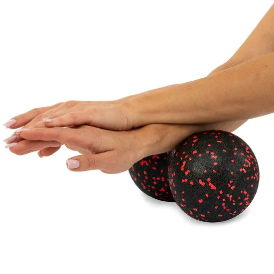 М'яч масажний подвійний DuoBall 24 x 12 см
