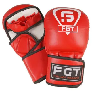 Рукавички для Єдиноборства FGT MMA червоні