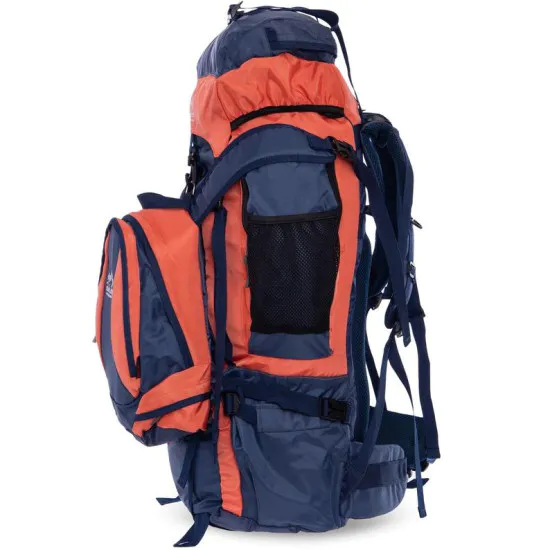Рюкзак туристичний два в одному COLOR LIFE 90+5 L (оранж)