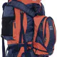 Рюкзак туристичний два в одному COLOR LIFE 90+5 L (оранж)