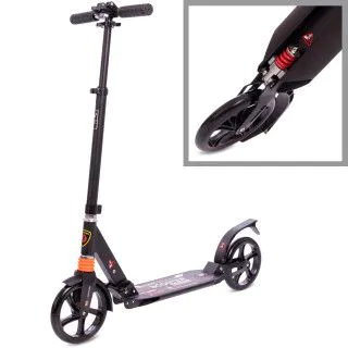 Самокат двоколісний XINZ SCOOTER 116-B чорний