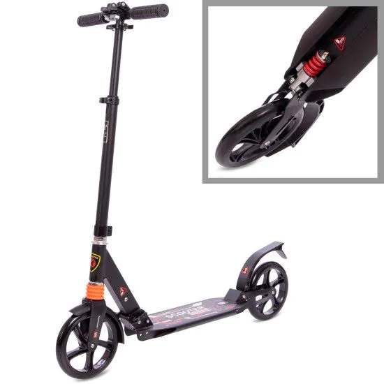 Самокат двоколісний XINZ SCOOTER 116-B чорний