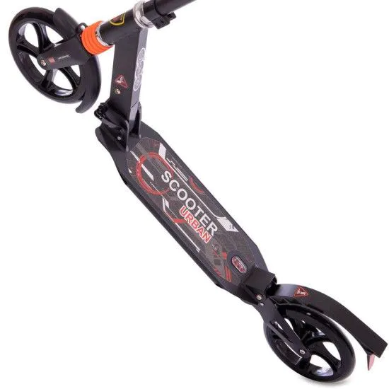Самокат двоколісний XINZ SCOOTER 116-B чорний