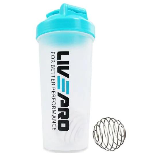 Шейкер спортивний LivePro SHAKE BOTTLE 600ml