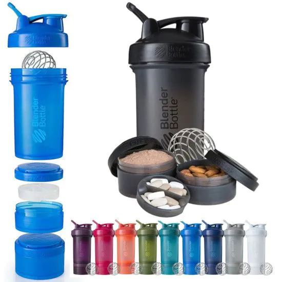 Шейкер BlenderBottle ProStak 650 ml з 2-ма контейнерами (original)