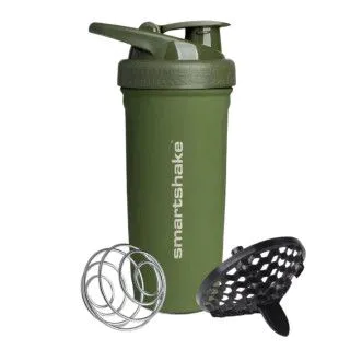 Шейкер SmartShake Reforce Stainless Army Green 900ml (металевий)