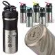 Пляшка-шейкер BlenderBottle SportMixer Stainless Steel 820 ml