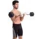 Штанга фіксована вигнута Rubber Hexagon Barbell від 10 до 50 кг
