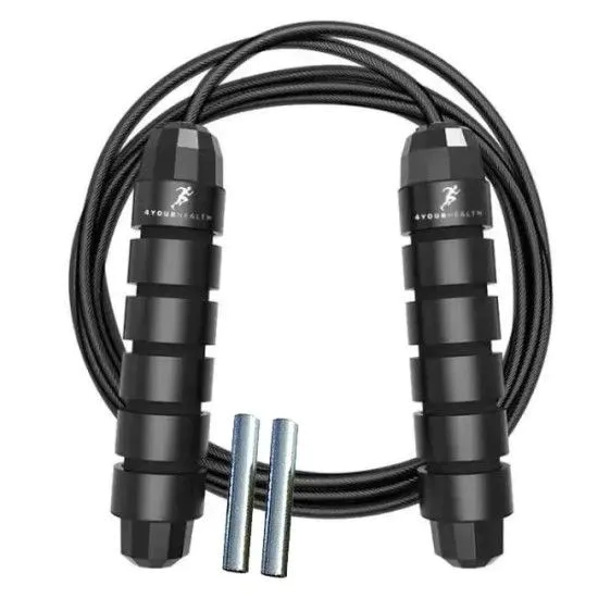 Скакалка з обтяжувачами 4yourhealth Premium Skip Rope 