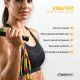 Скакалка Бісерна EasyFit FreeRope для скіпінгу 270 см (мультиколор)