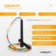 Скакалка Бісерна EasyFit FreeRope для скіпінгу 270 см (мультиколор)