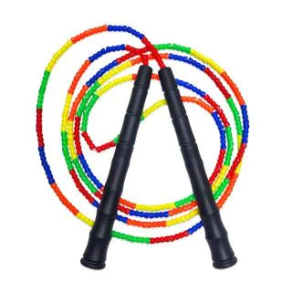 Скакалка Бісерна EasyFit FreeRope для скіпінгу 270 см (мультиколор)