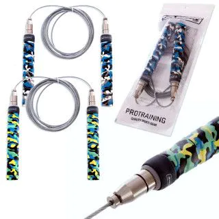 Cкакалка Profi Camo швидкісна з закритим підшипником