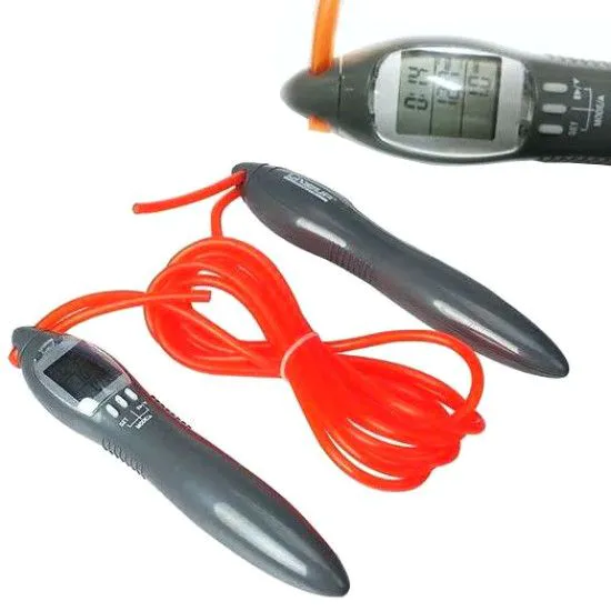 Скакалка з електронним лічильником LiveUp ELECTRONIC JUMP ROPE