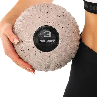 М'яч SLAM BALL Медбол з піском 3 кг (Zelart FI-490510)