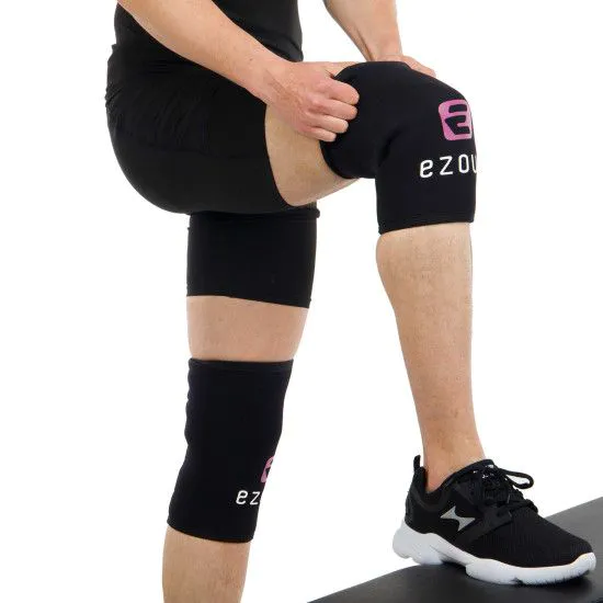 Наколінники для присідань EZOUS SQUAT KNEECAP (CR каучук )