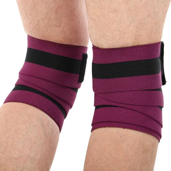 Бинты для приседаний EZOUS BUNDLED KNEECAP 